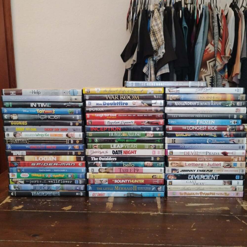 Assorted DVD Lot Movie Collection x55 Titles